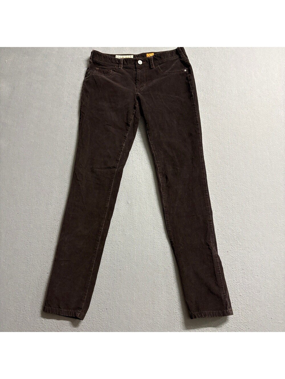 Pilcro and the Letterpress Corduroy Jeans Womens 27 Brown Serif Skinny Pants